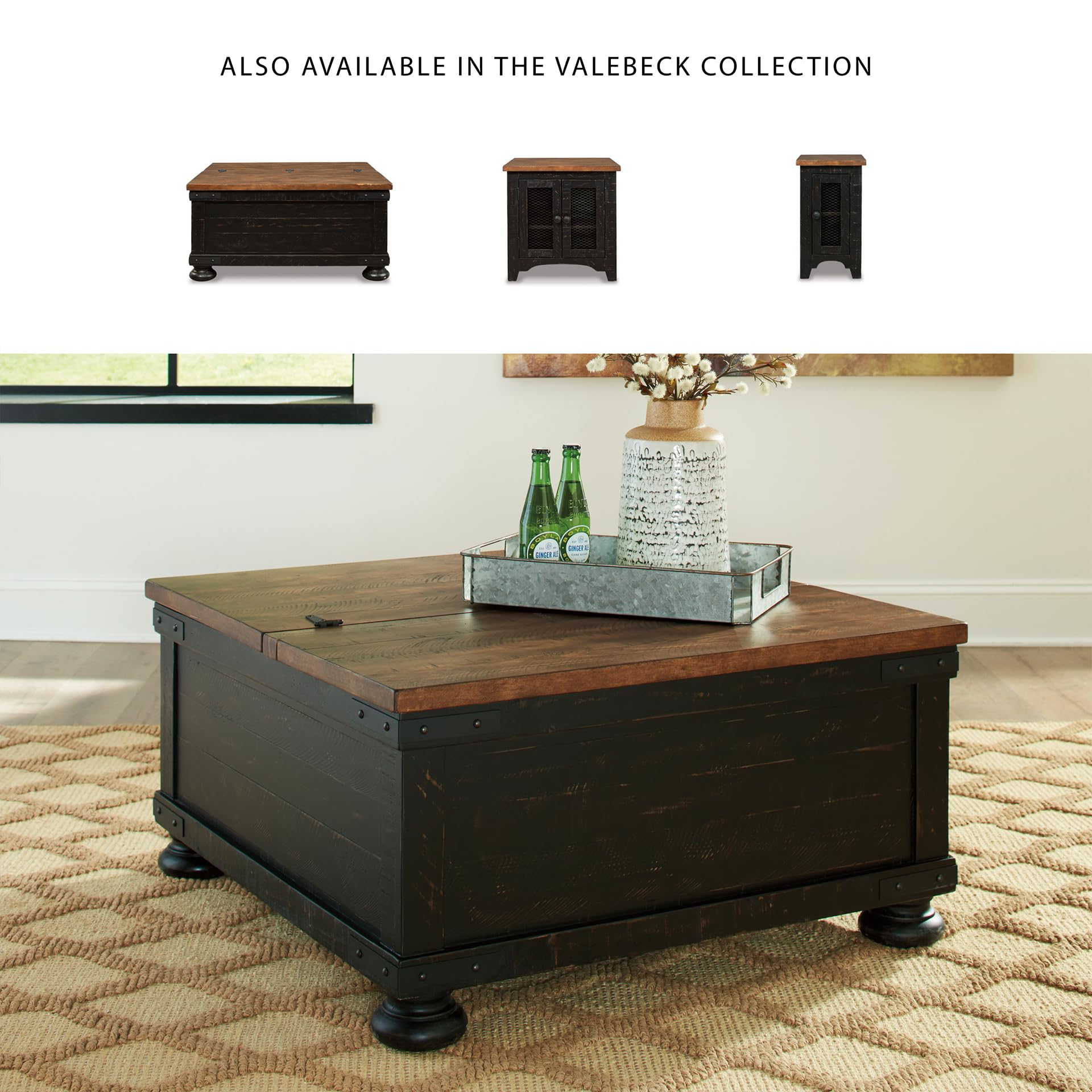 Lift Top Coffee Table with Storage
