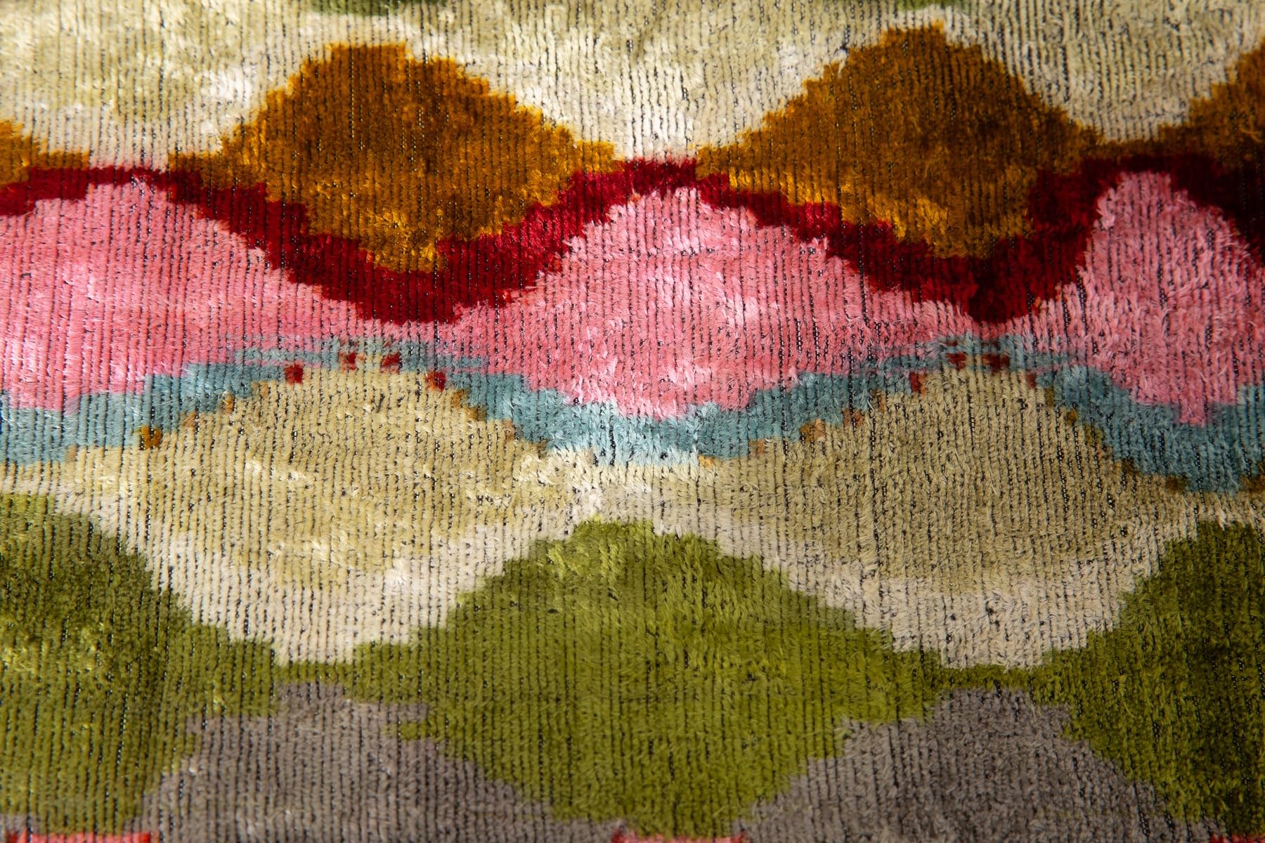 Handmade Velvet Throw Pillow 16x24 Inch with Down Feather Insert