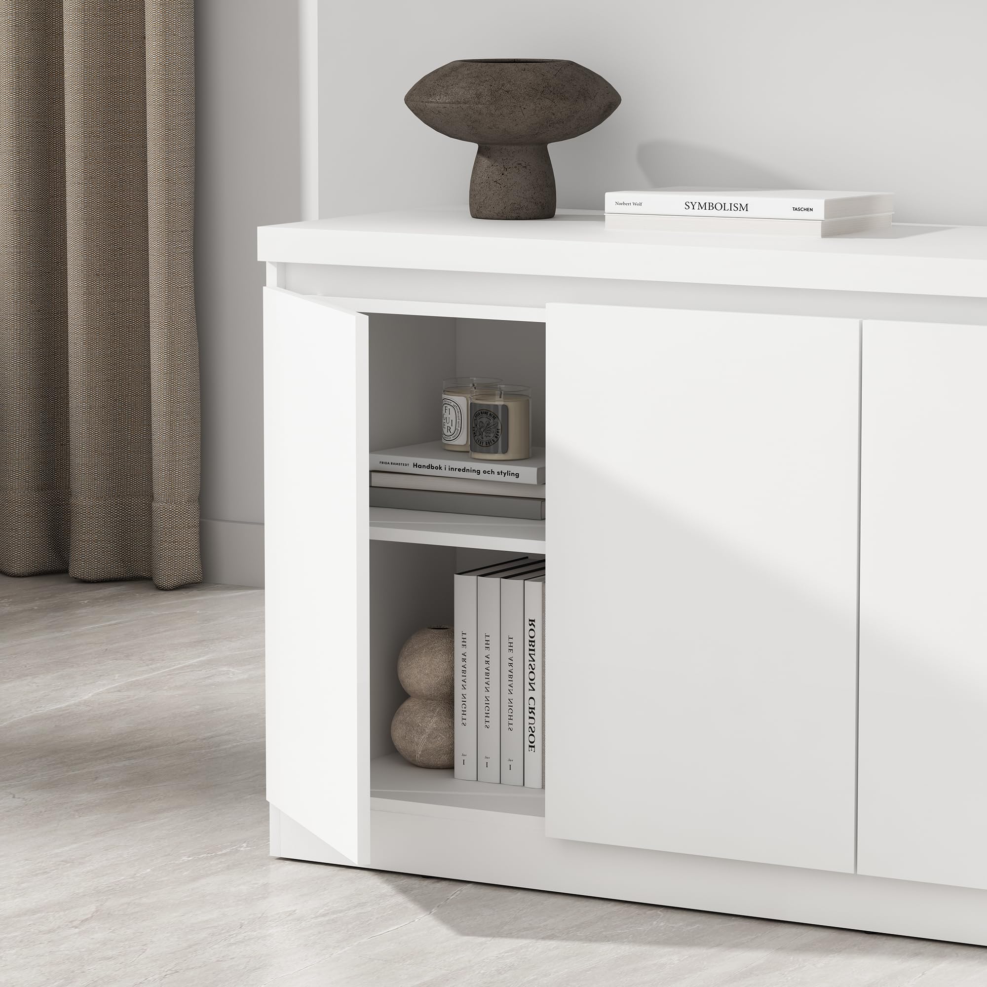 Modern Sideboard Buffet Cabinet with Storage