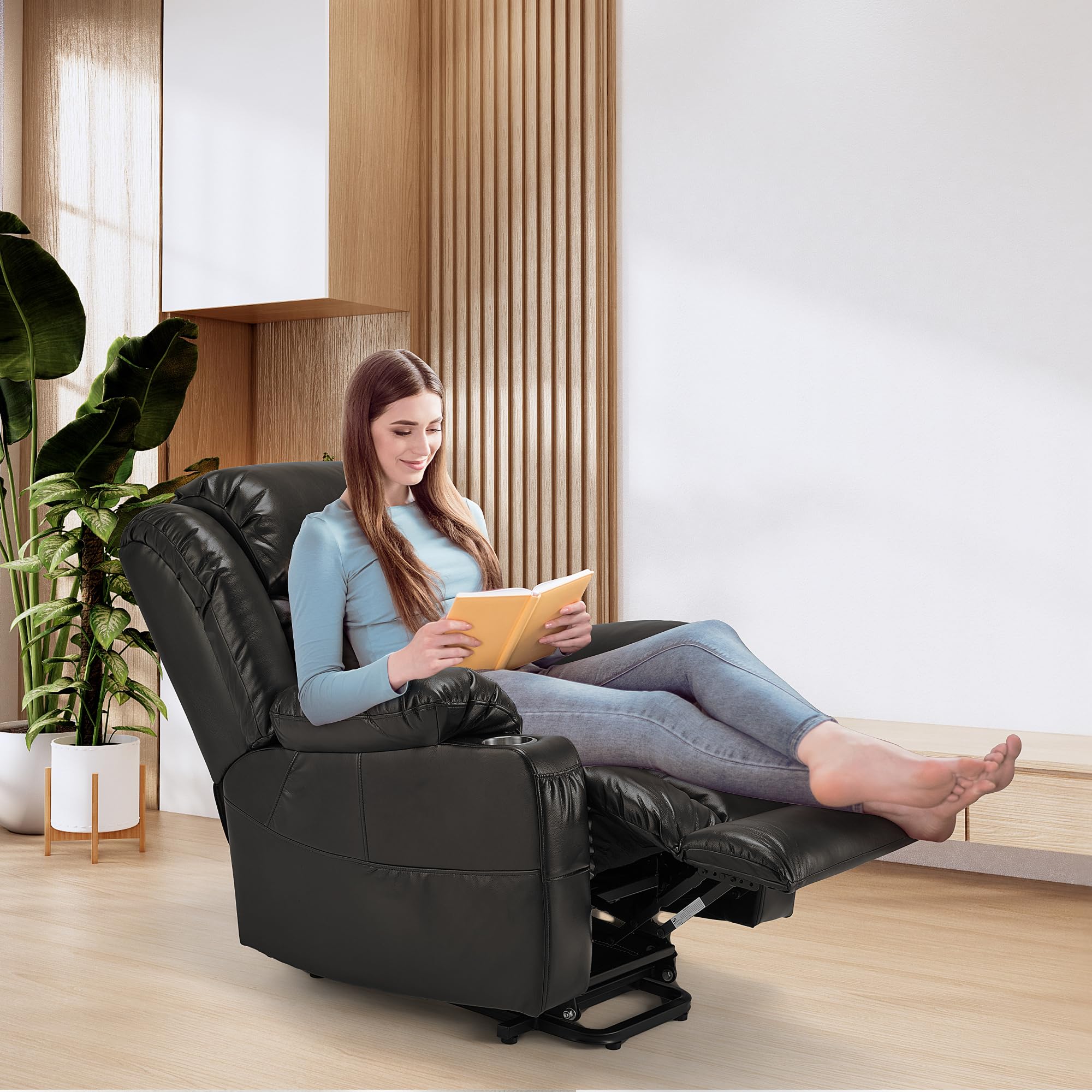 Power Lift Recliner Chair with Massage and Heat