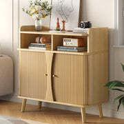 39" Buffet Sideboard Cabinet with Sliding Doors
