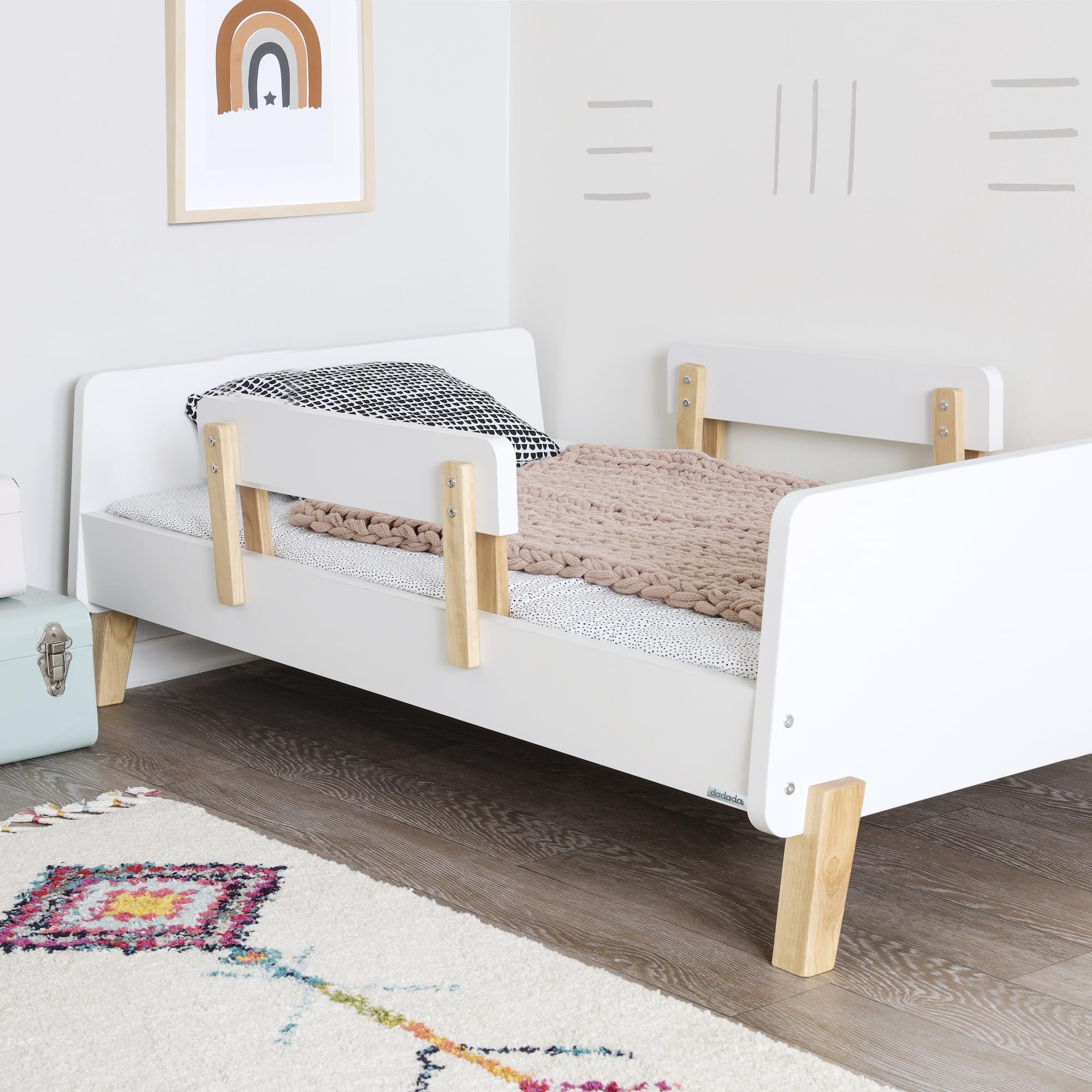Muse Toddler Bed with Safety Rails