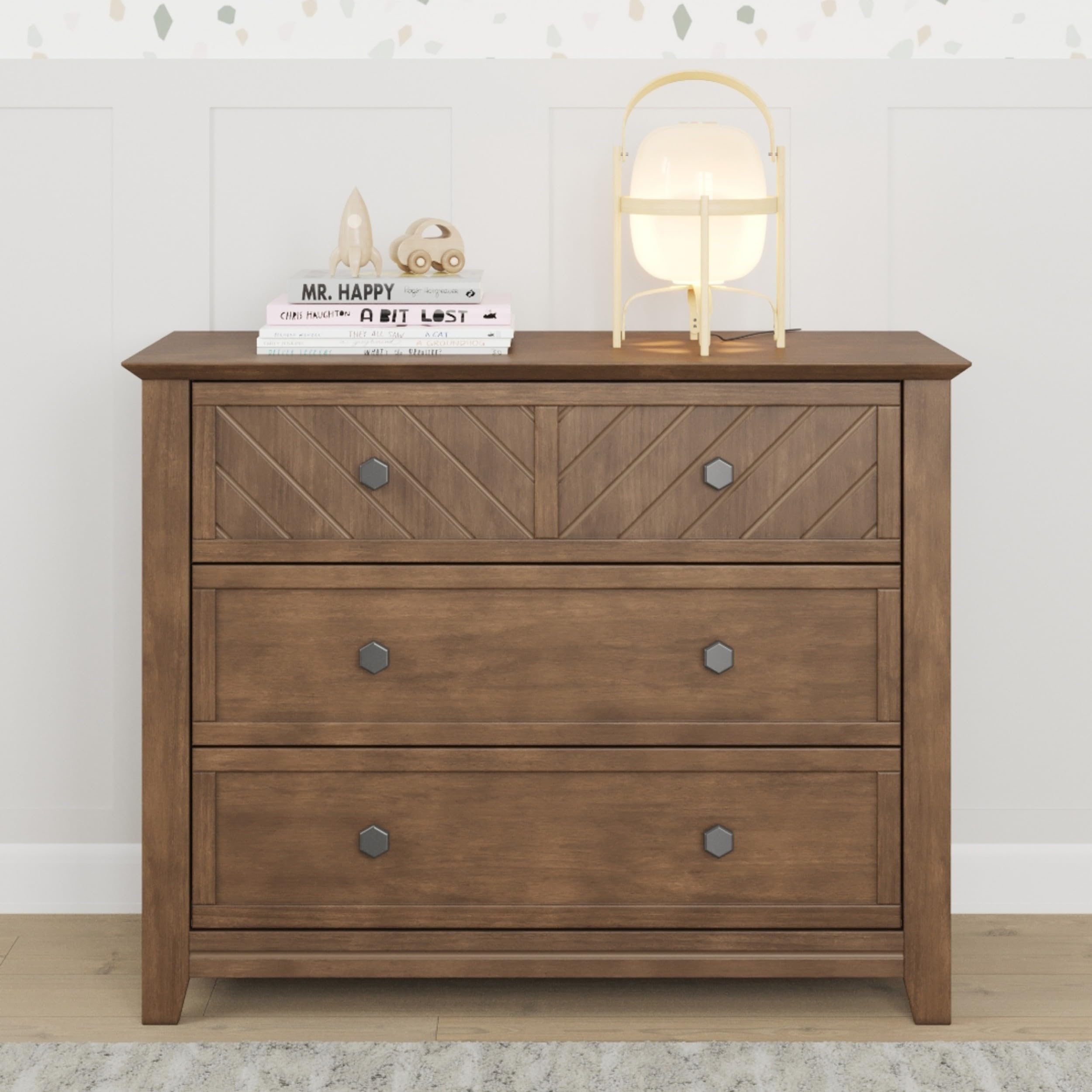 Atwood 3 Drawer Dresser with Anti-Tip Kit
