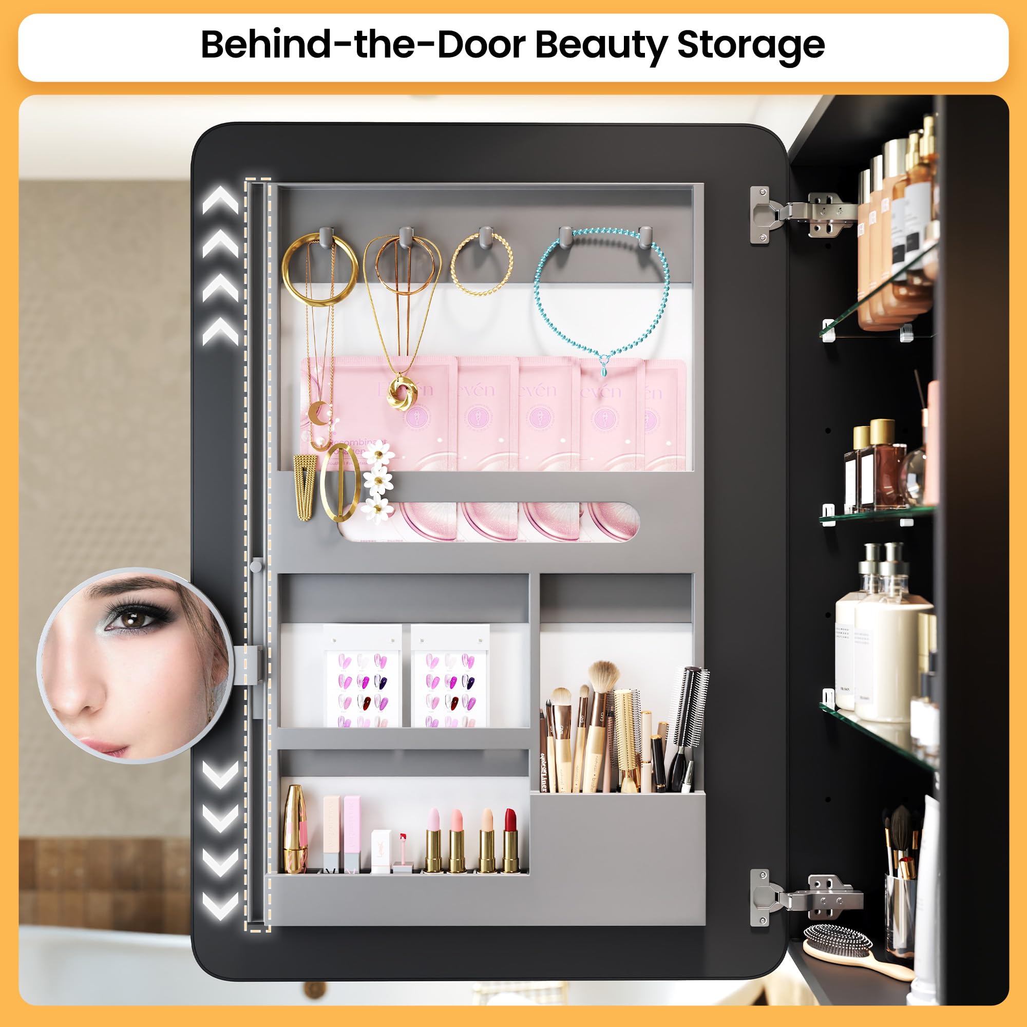 20x26 Inch Medicine Cabinet with Mirror