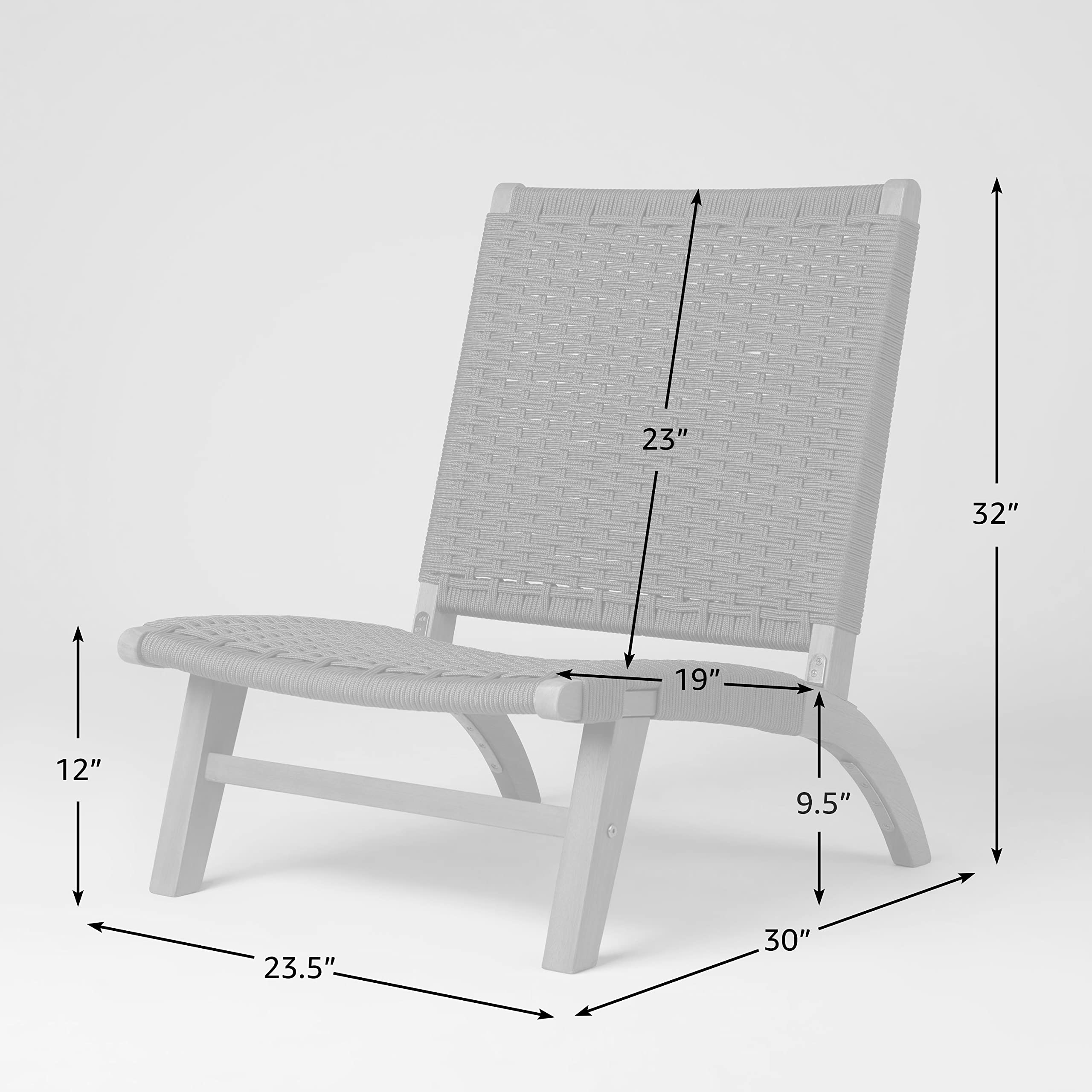 Pura Vida Modern Outdoor Lounge Chair