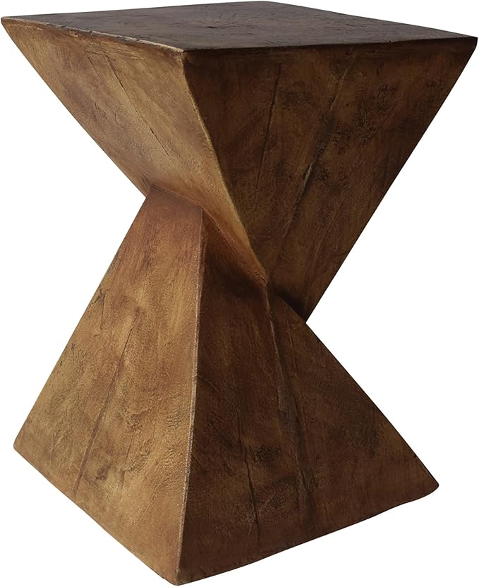 Jerod Lightweight Concrete Accent Table Black