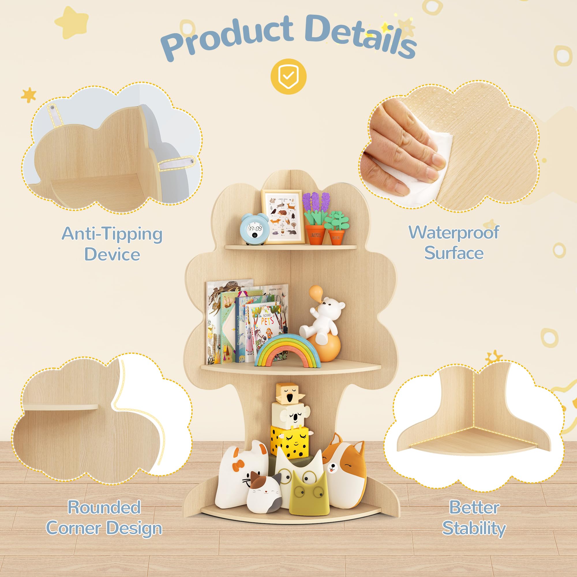 Tree Kids Corner Bookshelf