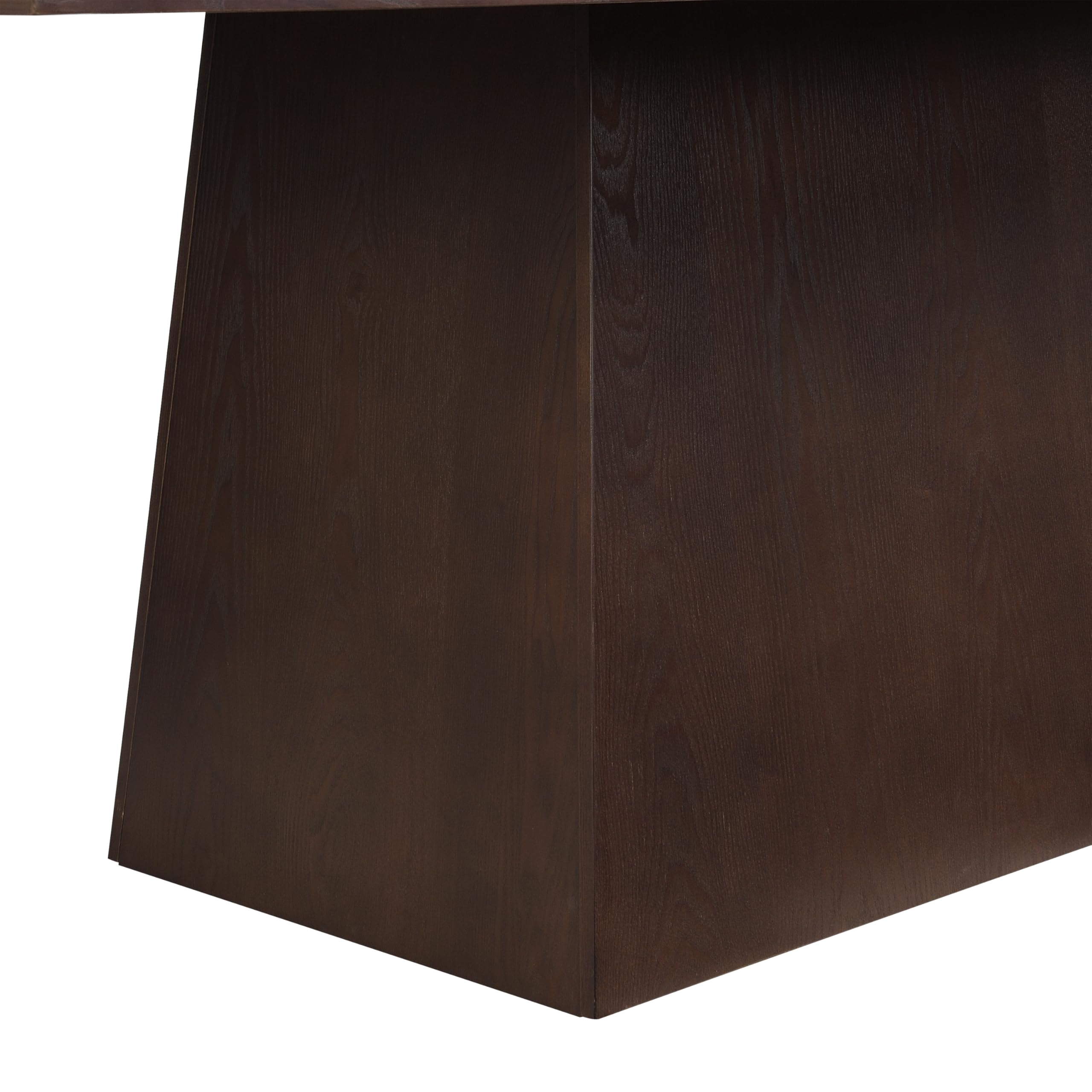 82 Inch Wooden Dining Table for 6-8 People