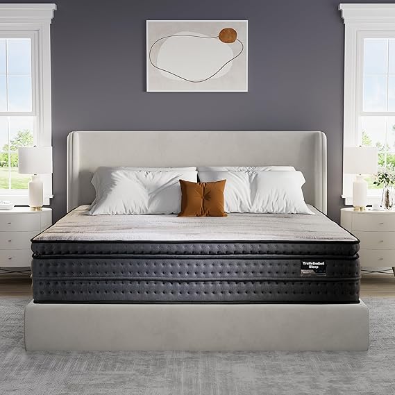 14 Inch King Gel Memory Foam Hybrid Mattress