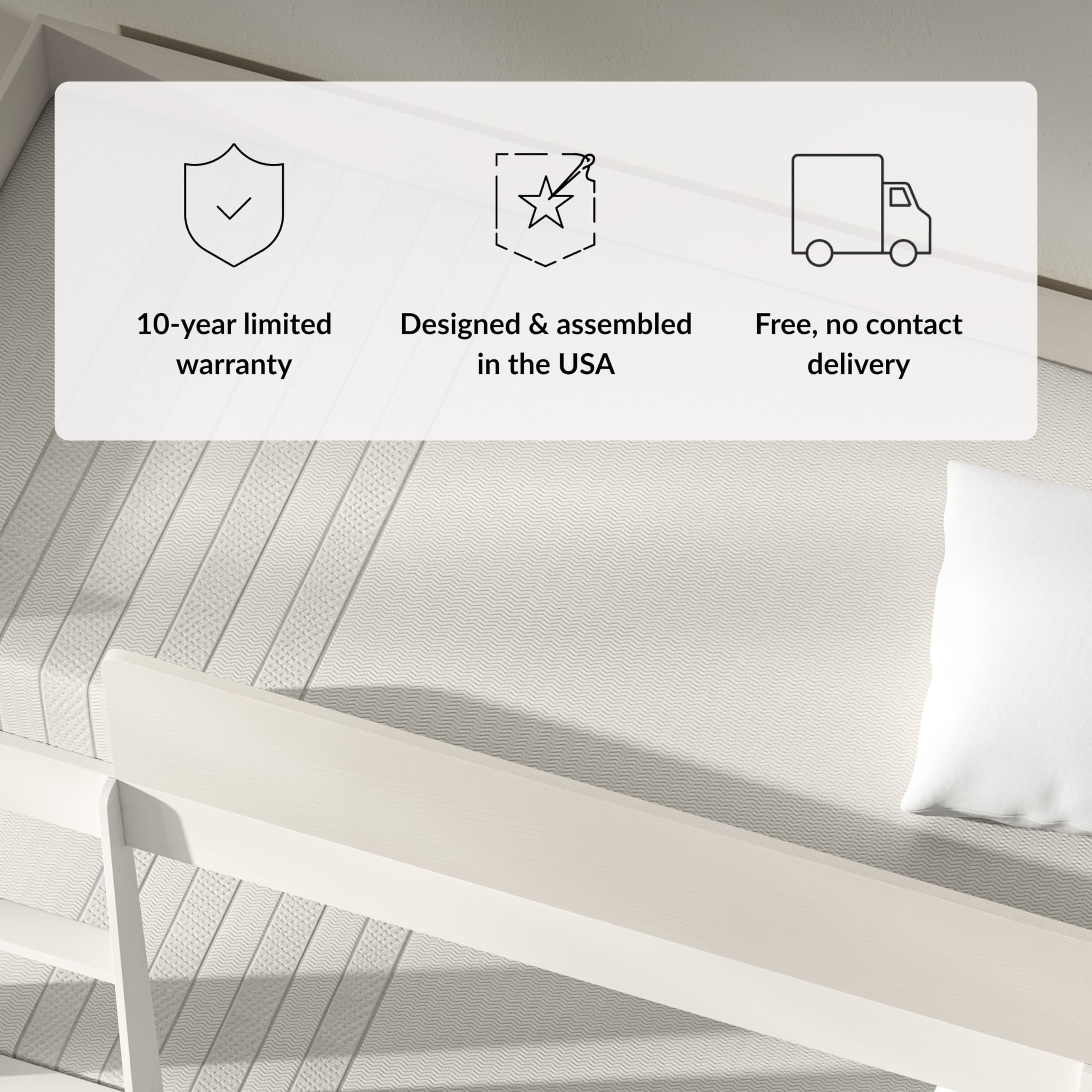 Twin Size Kids Mattress Medium Firm Memory Foam