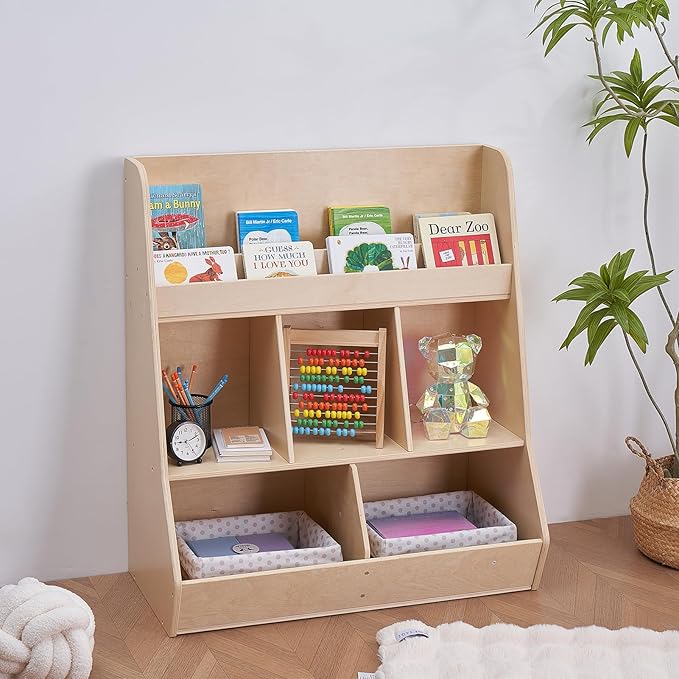 2-Tier Montessori Bookshelf