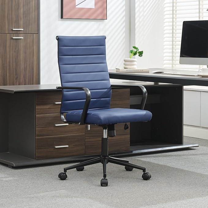 Ergonomic Executive Office Chair with Adjustable Height