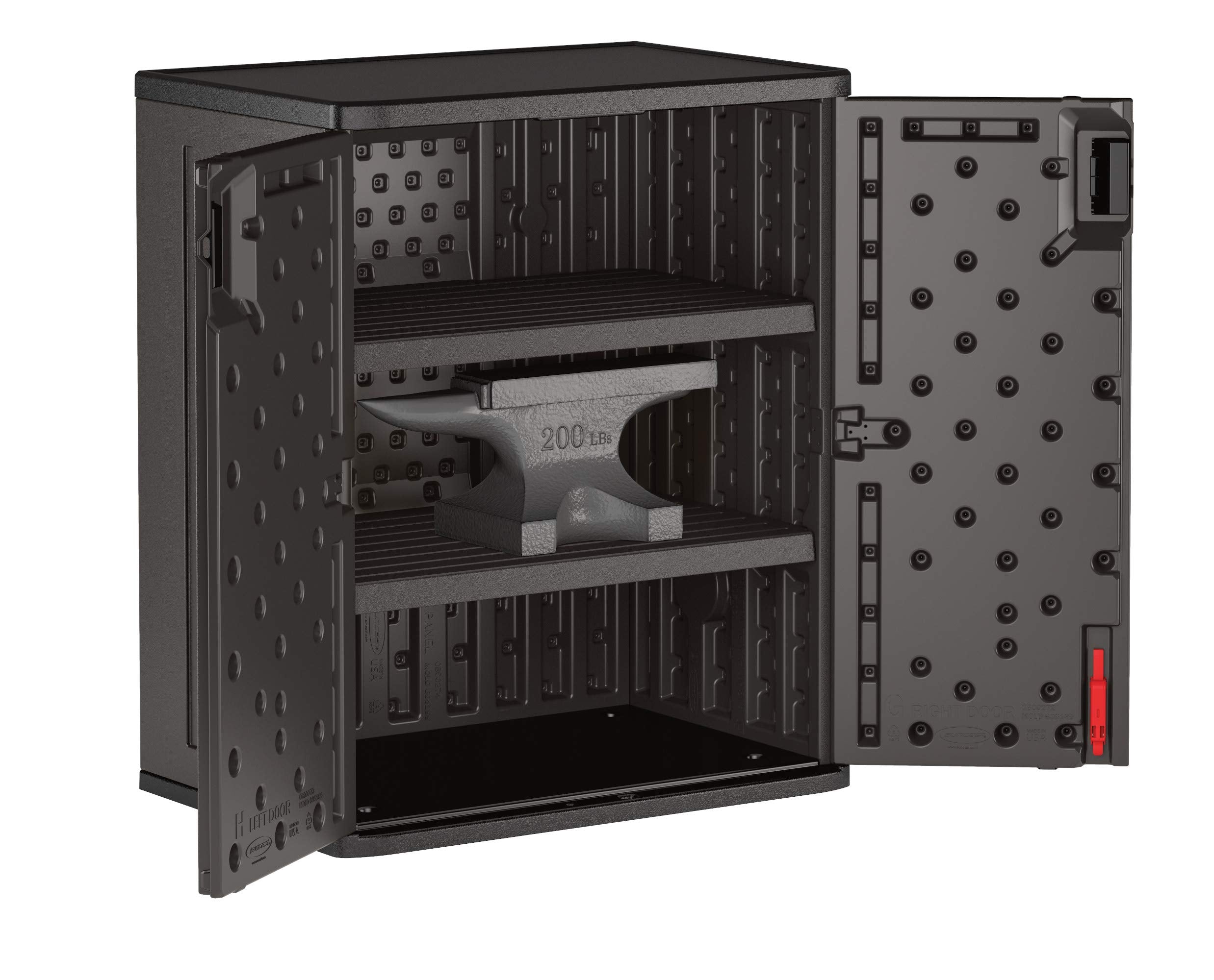 Heavy-Duty Resin Outdoor Storage Cabinet