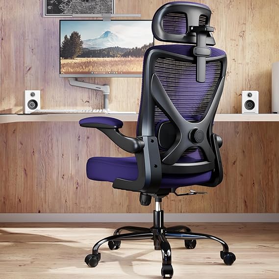 Ergonomic Mesh Office Chair with Adjustable Lumbar Support