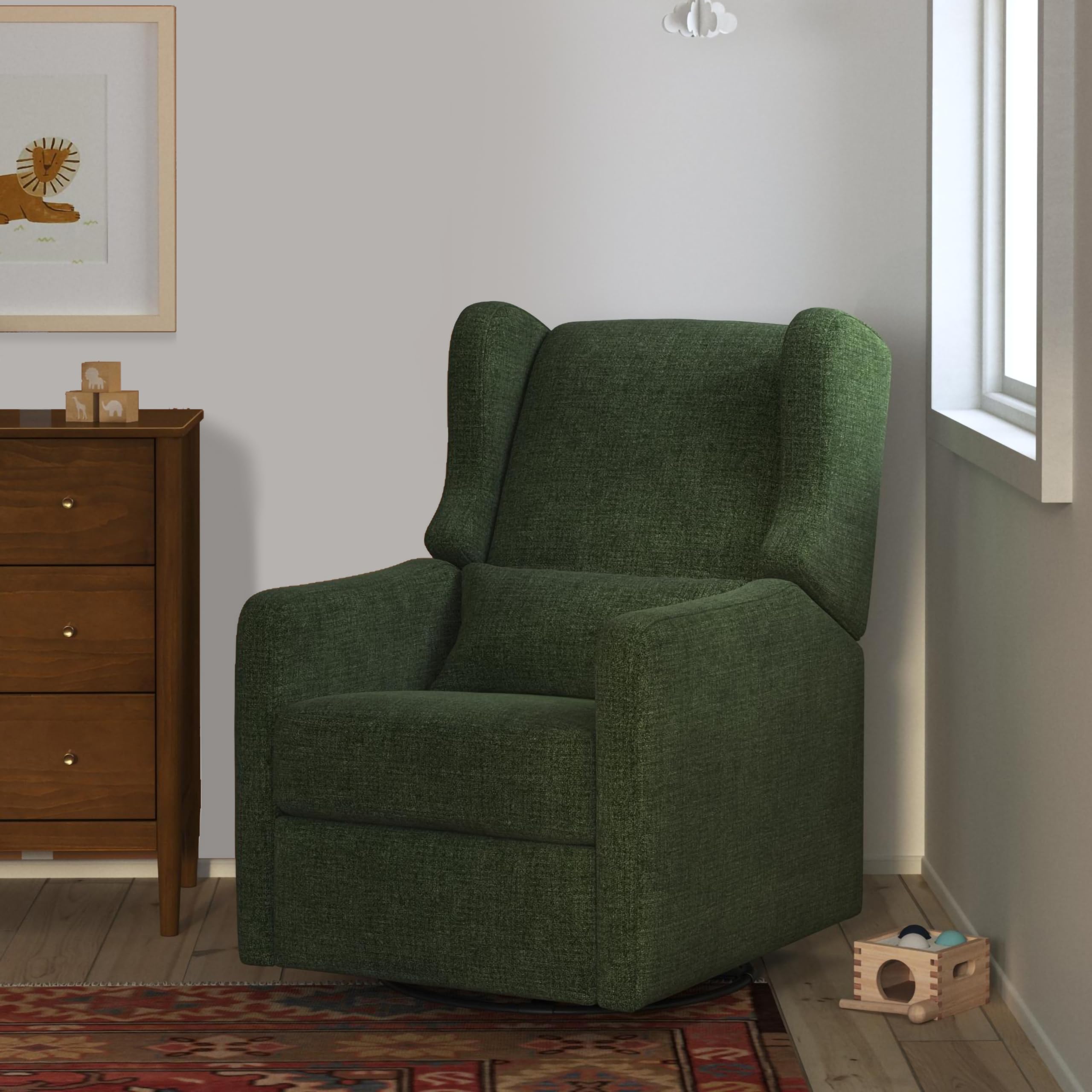 360° Swivel Glider Recliner Nursery Chair