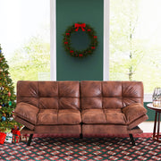 Convertible Futon Sofa Bed with Memory Foam