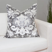 Metallic Embossed Velvet Throw Pillow Set 24x24