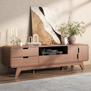 63" TV Stand with Storage Cabinet and 3 Drawers