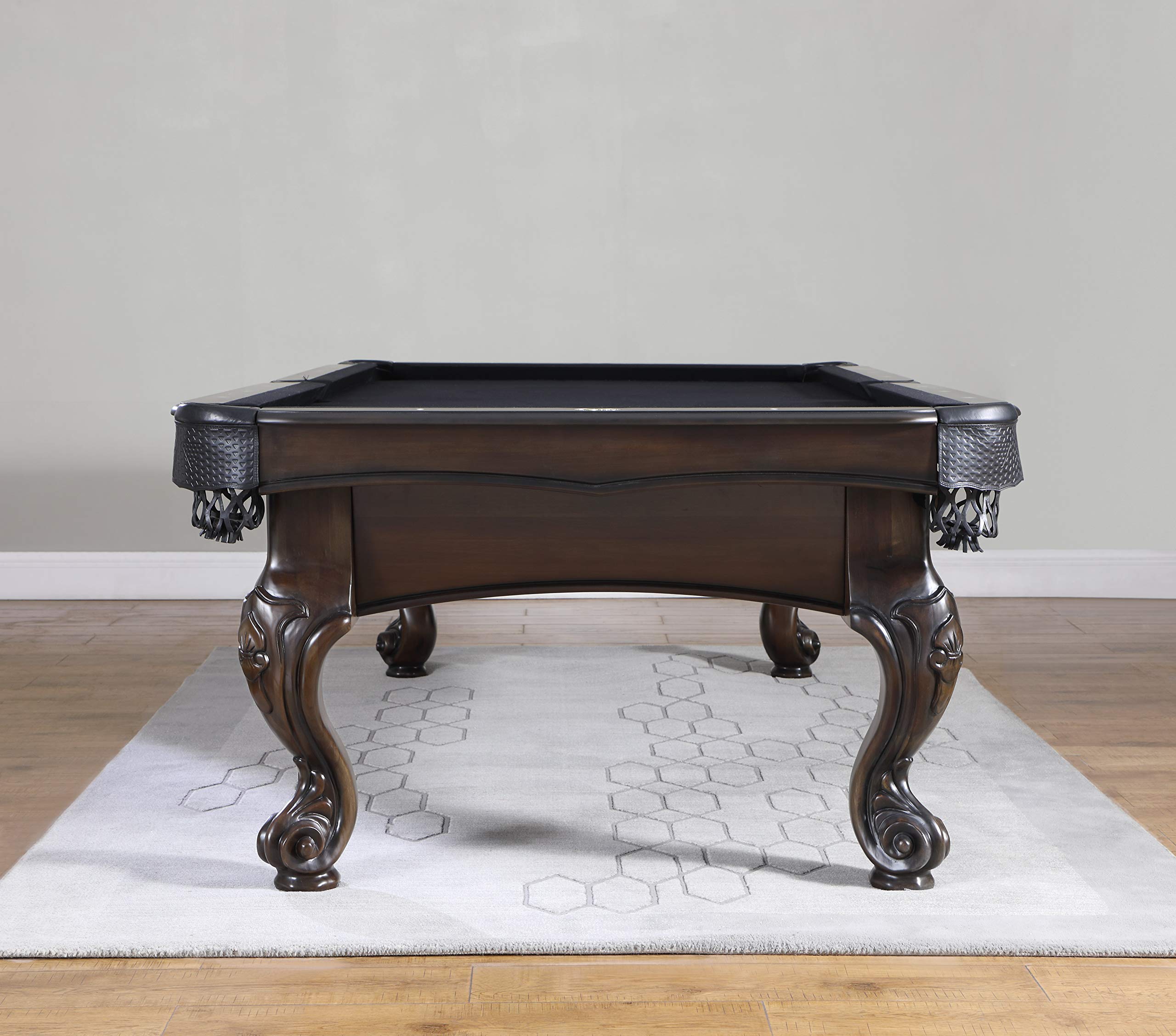 8' Slate Pool Table with Hardwood Frame