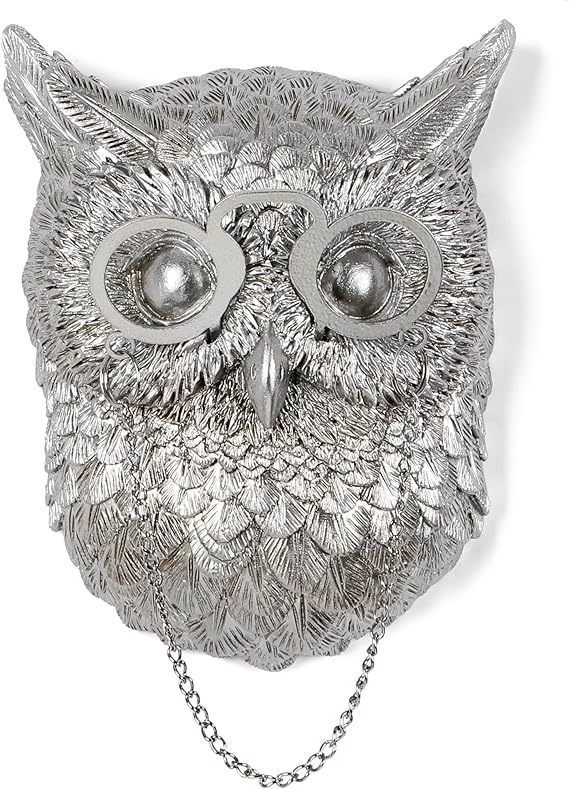 Silver Animal Head Wall Decor Set - 5 Pack