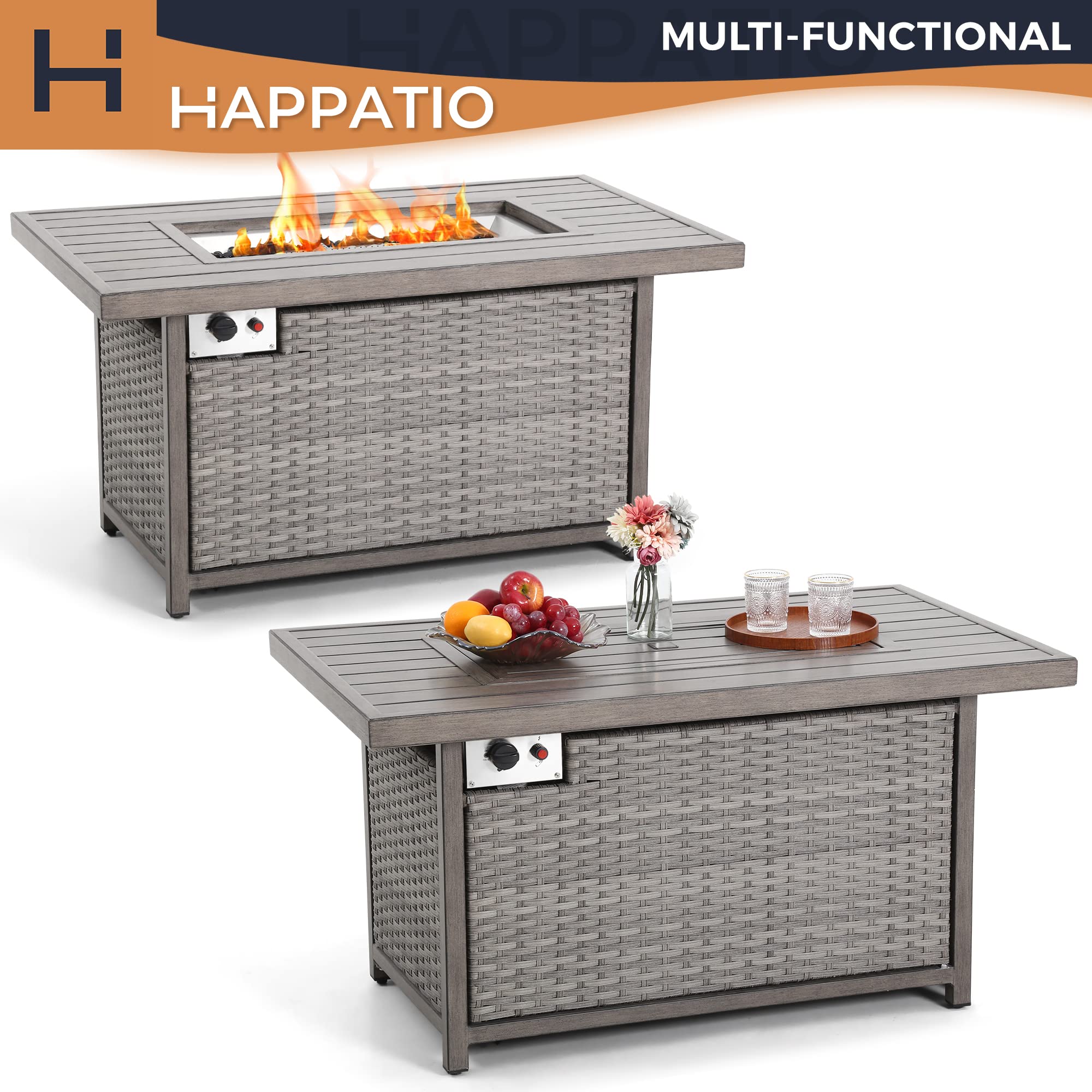 48" Propane Fire Pit Table