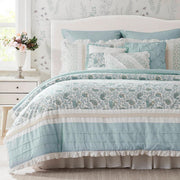 Cotton Percale Comforter Set Queen 9 Piece