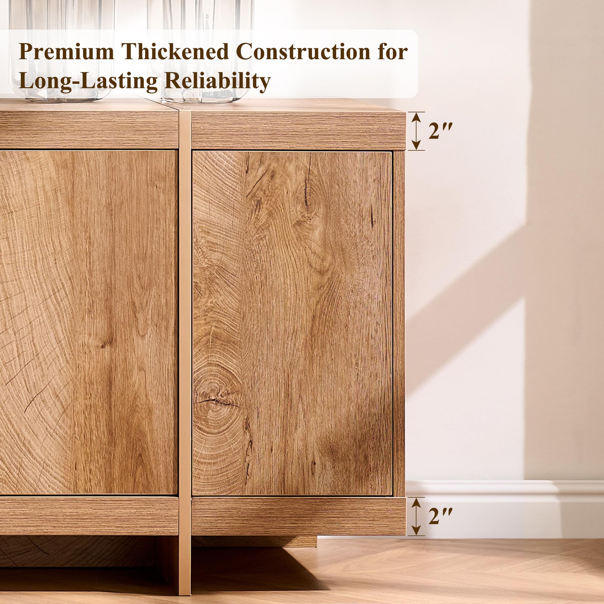 70" Modern TV Stand with Storage