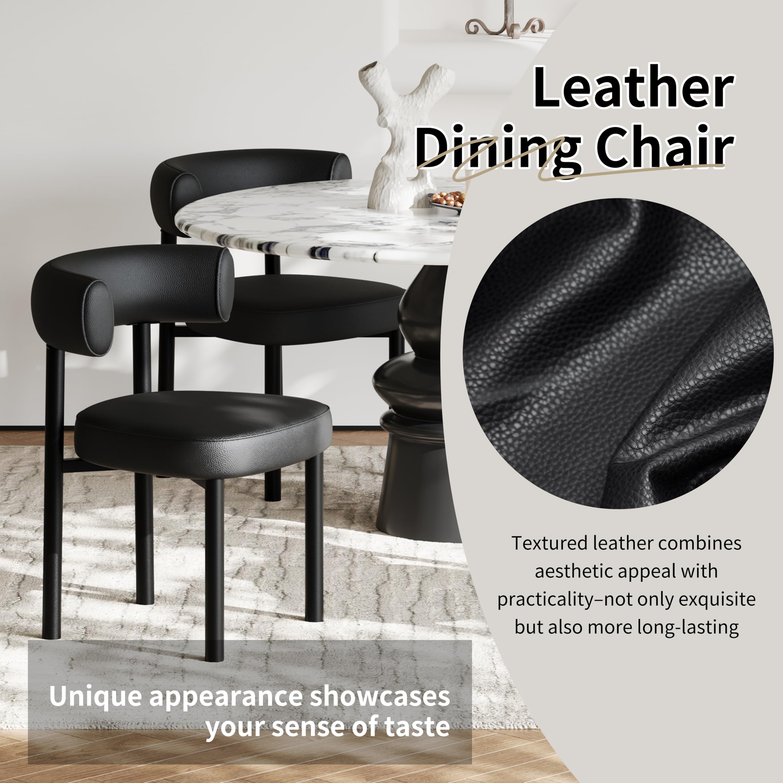 Mid-Century Dining Chairs Set of 4