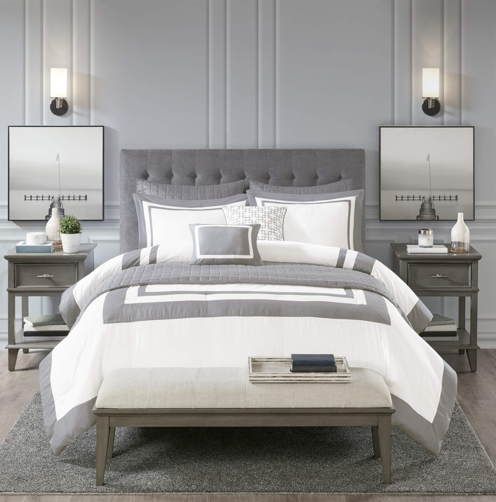 Heritage 8-Piece Comforter and Coverlet Set