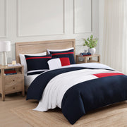 Queen Comforter Set - Soft Breathable Seersucker Bedding 3 Piece