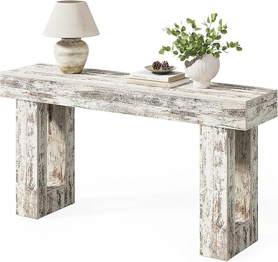 63-Inch Console Table for Entryway