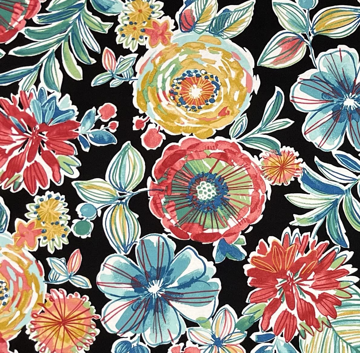 Square Outdoor Throw Pillows Set of 2 - 24x24 Water Resistant