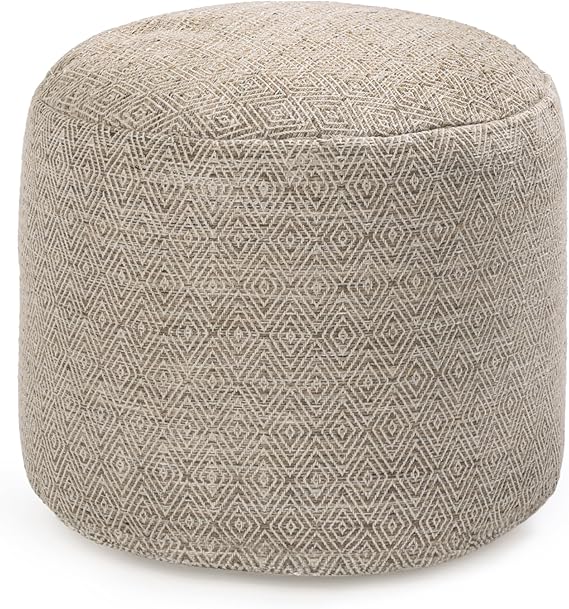 Handmade Pouf Ottoman Footrest