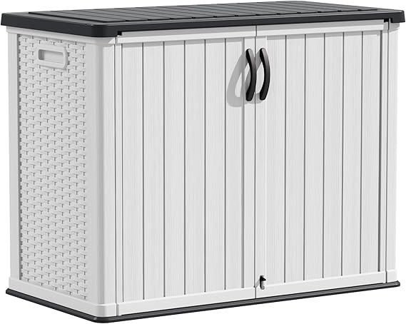 26 Cu Ft Outdoor Storage Cabinet Waterproof Lockable