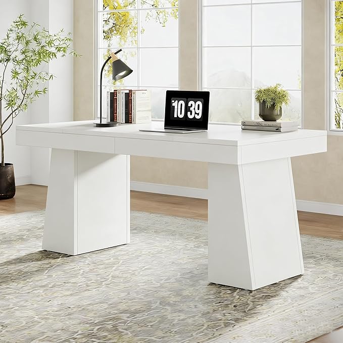 55" Executive Desk with Double Pedestal