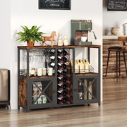 Wine Bar Cabinet with Storage