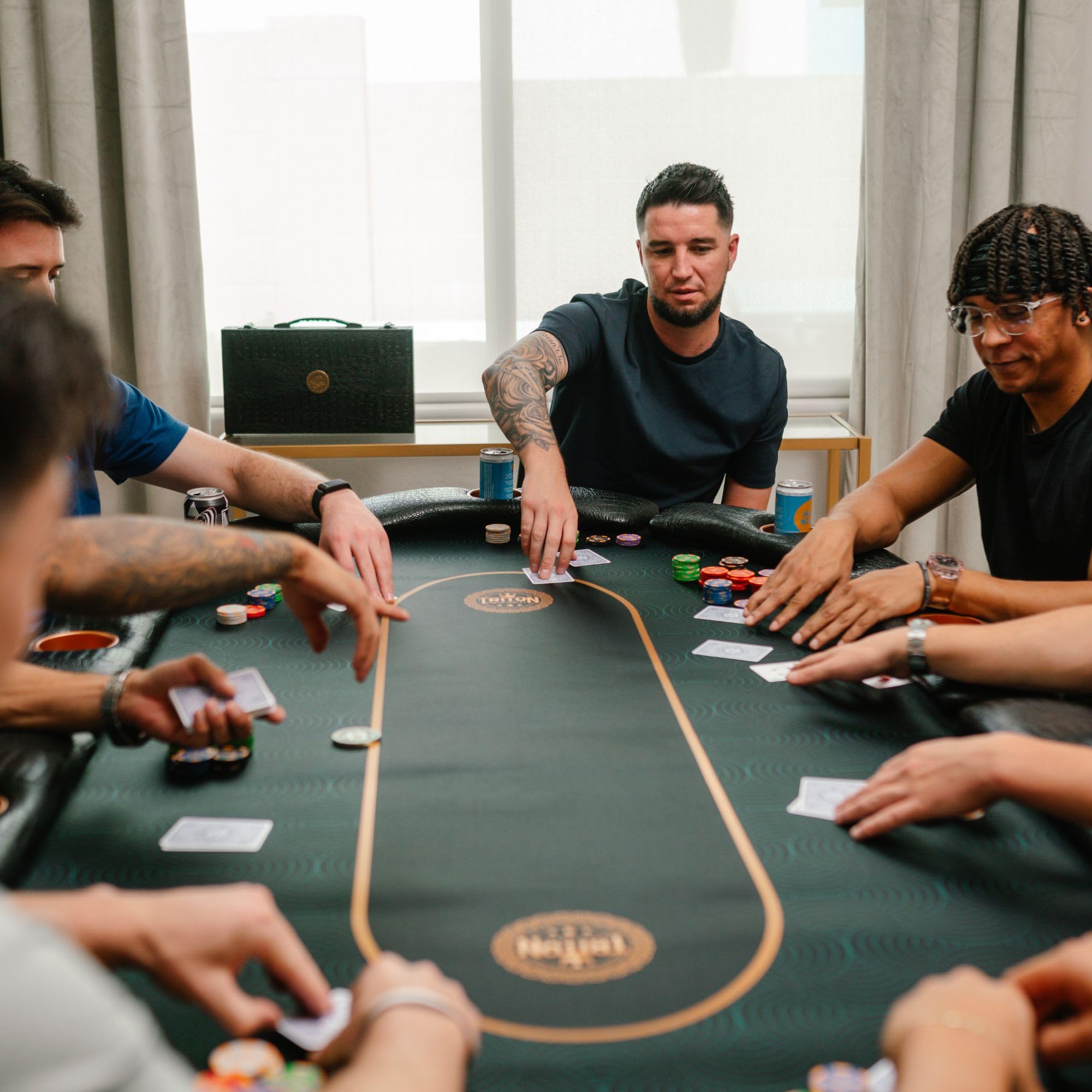 Premium Poker Table for 10 Players