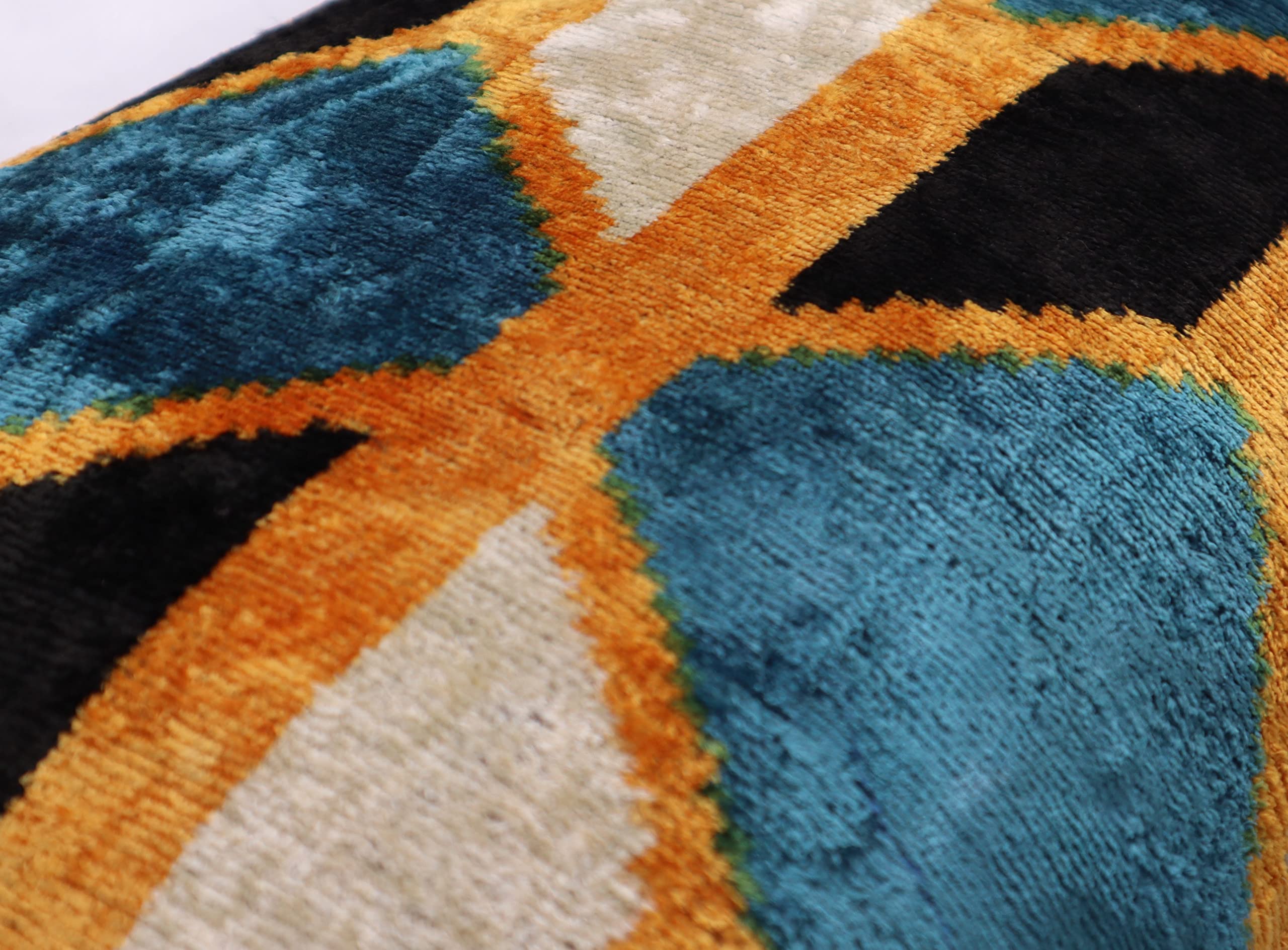 Handmade Velvet Throw Pillow 16x24