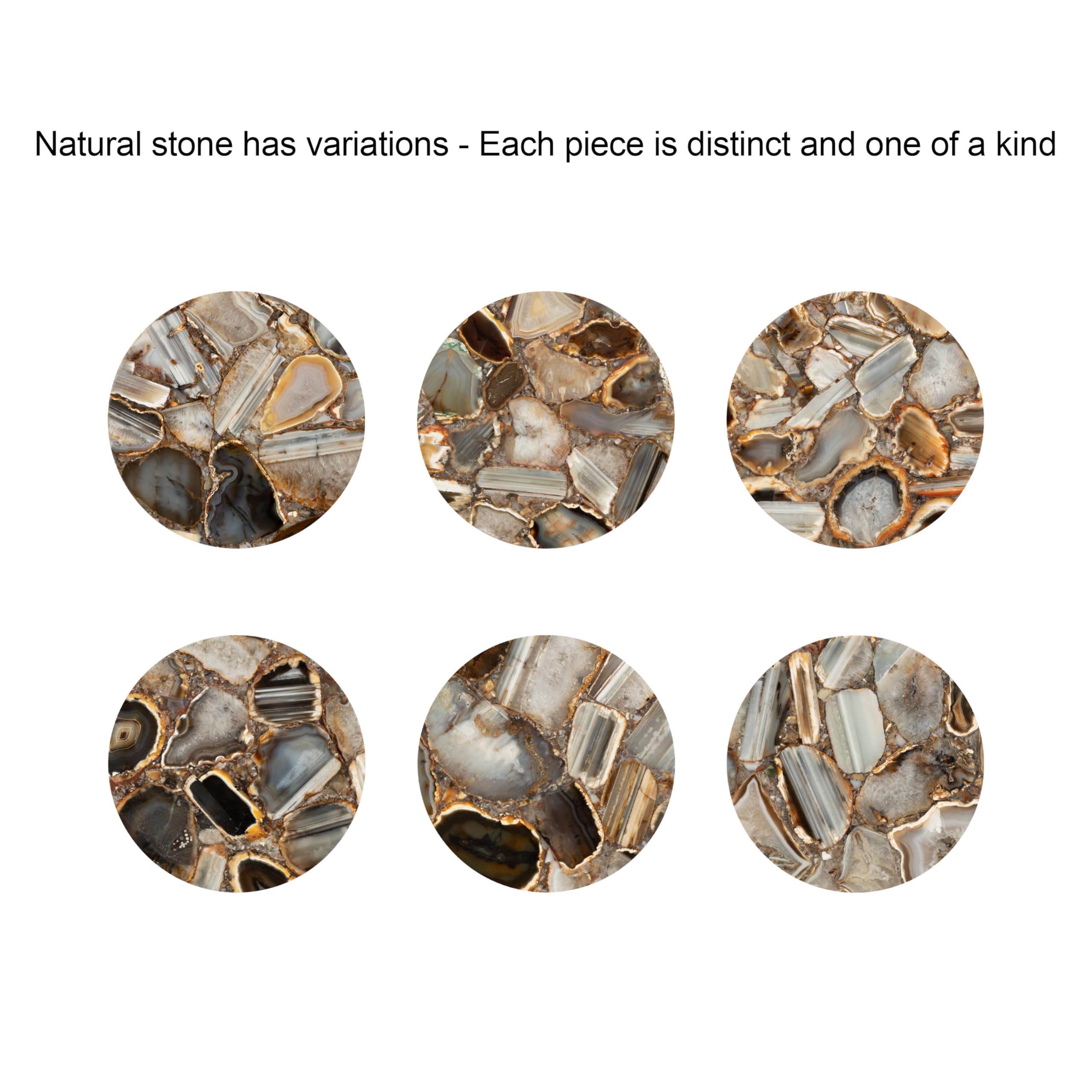 Sitara Modern Coastal Round Drink Table