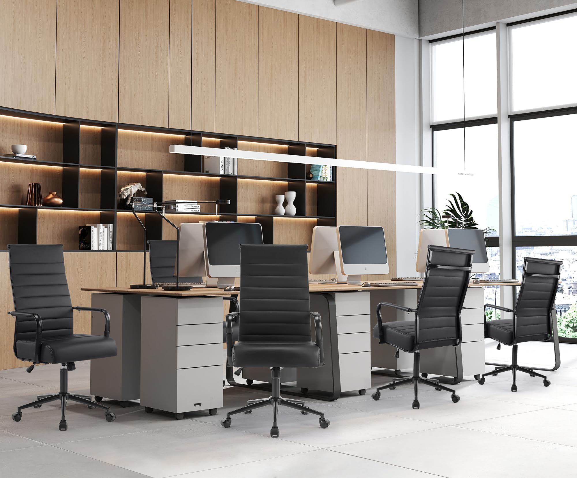 Ergonomic Executive Office Chair with High Back