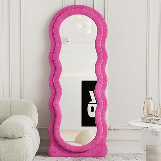 Wavy Full Length Mirror 63x24