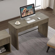 Office Computer Desk with 2 Drawers 48.8" Executive Writing Desk