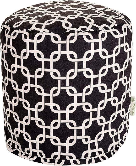 Links Indoor/Outdoor Bean Bag Ottoman Pouf