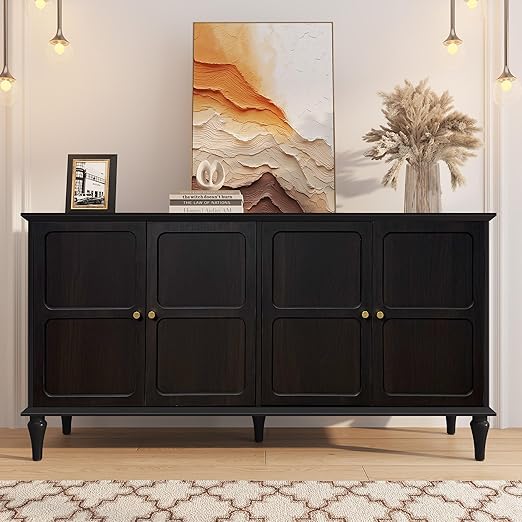 Mid-Century Modern Sideboard Buffet Cabinet with Storage