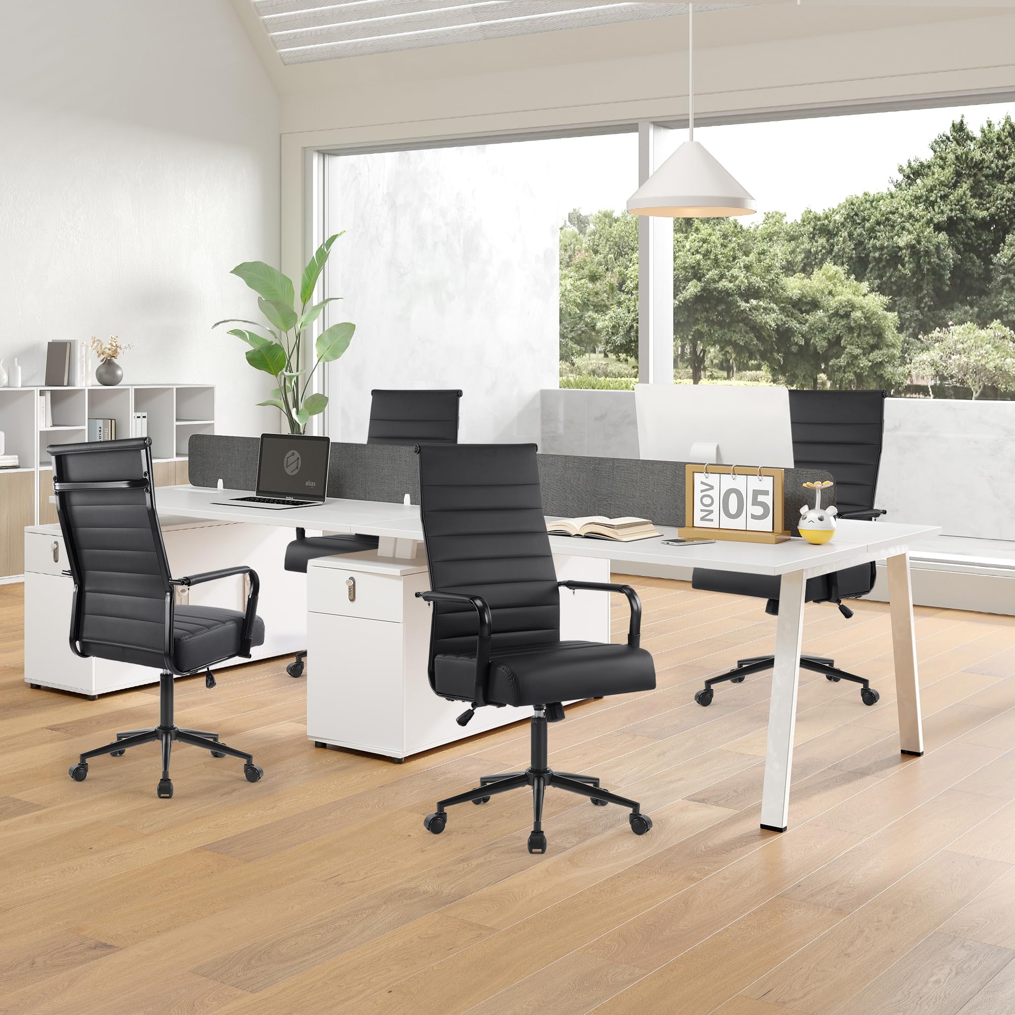 Ergonomic Executive Office Chair with High Back