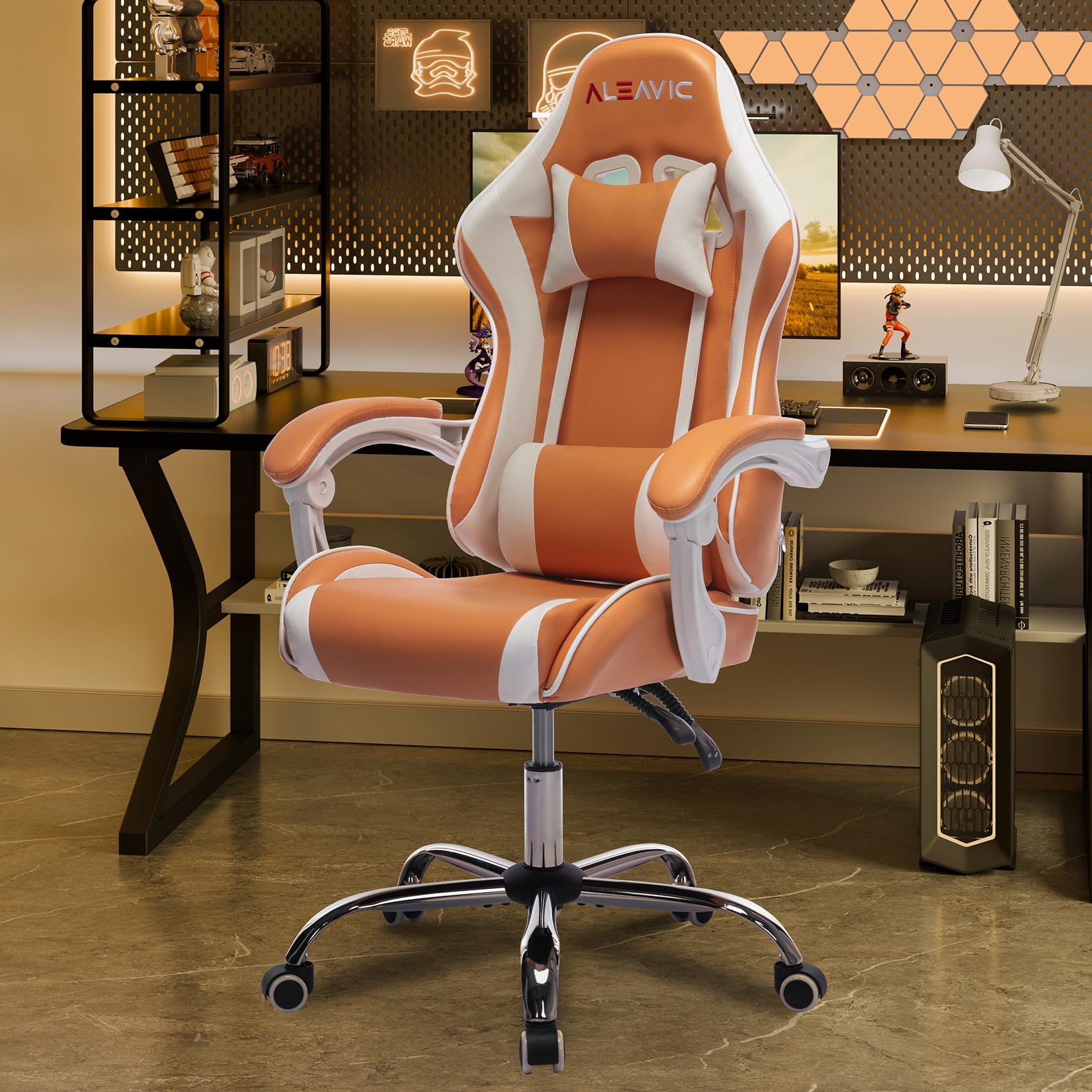 Ergonomic Gaming Chair with Lumbar Support