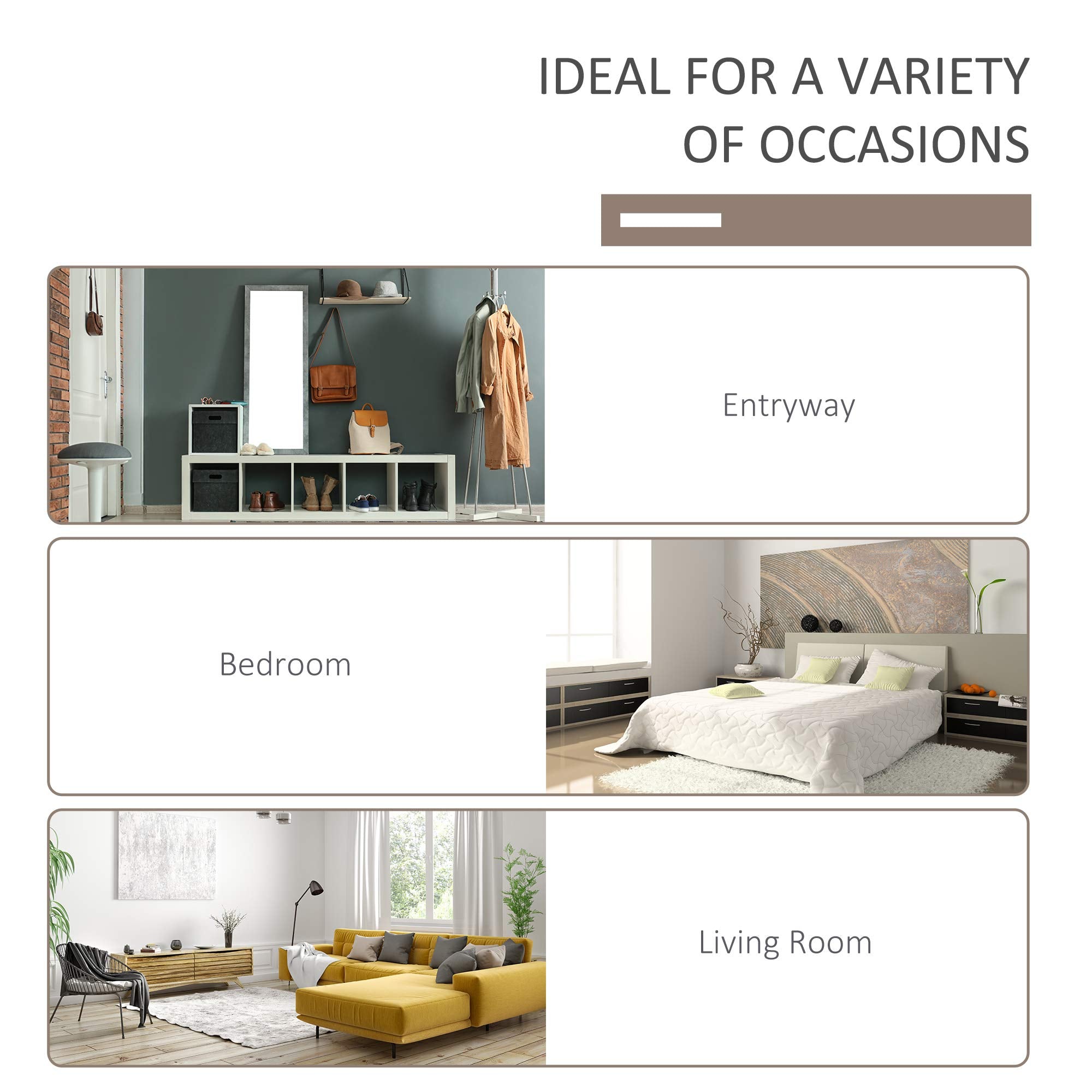 3-in-1 Hall Tree Entryway Bench with Coat Rack and Storage