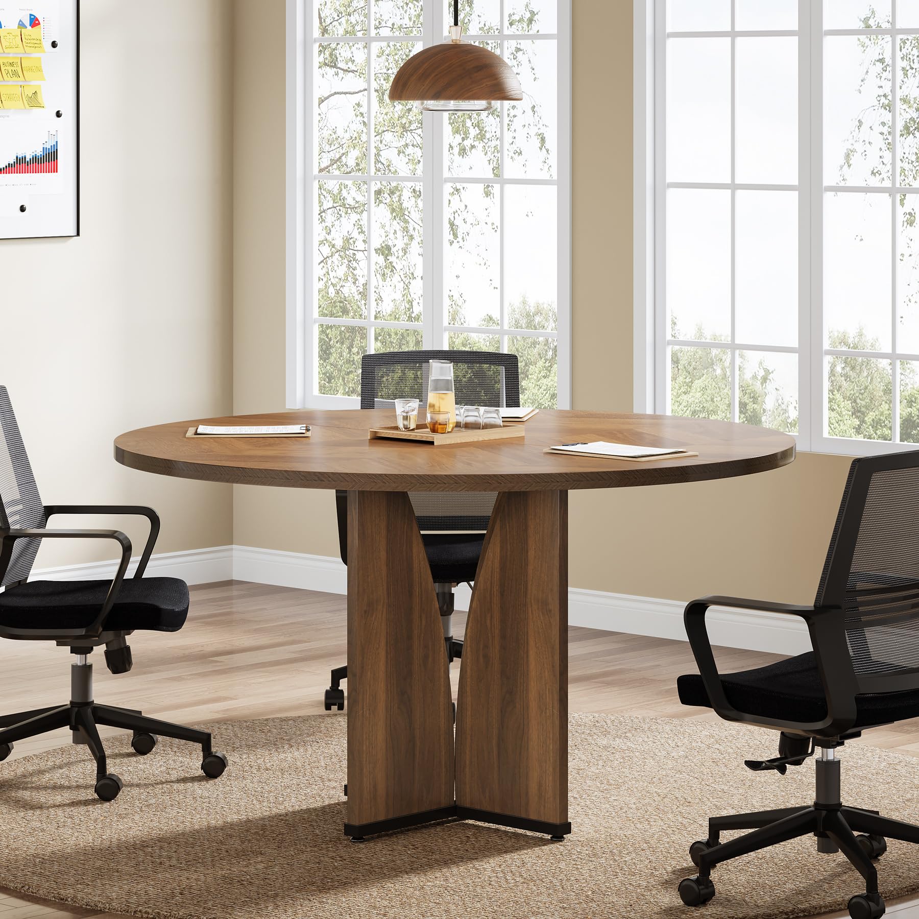 39" Round Conference Table for 4
