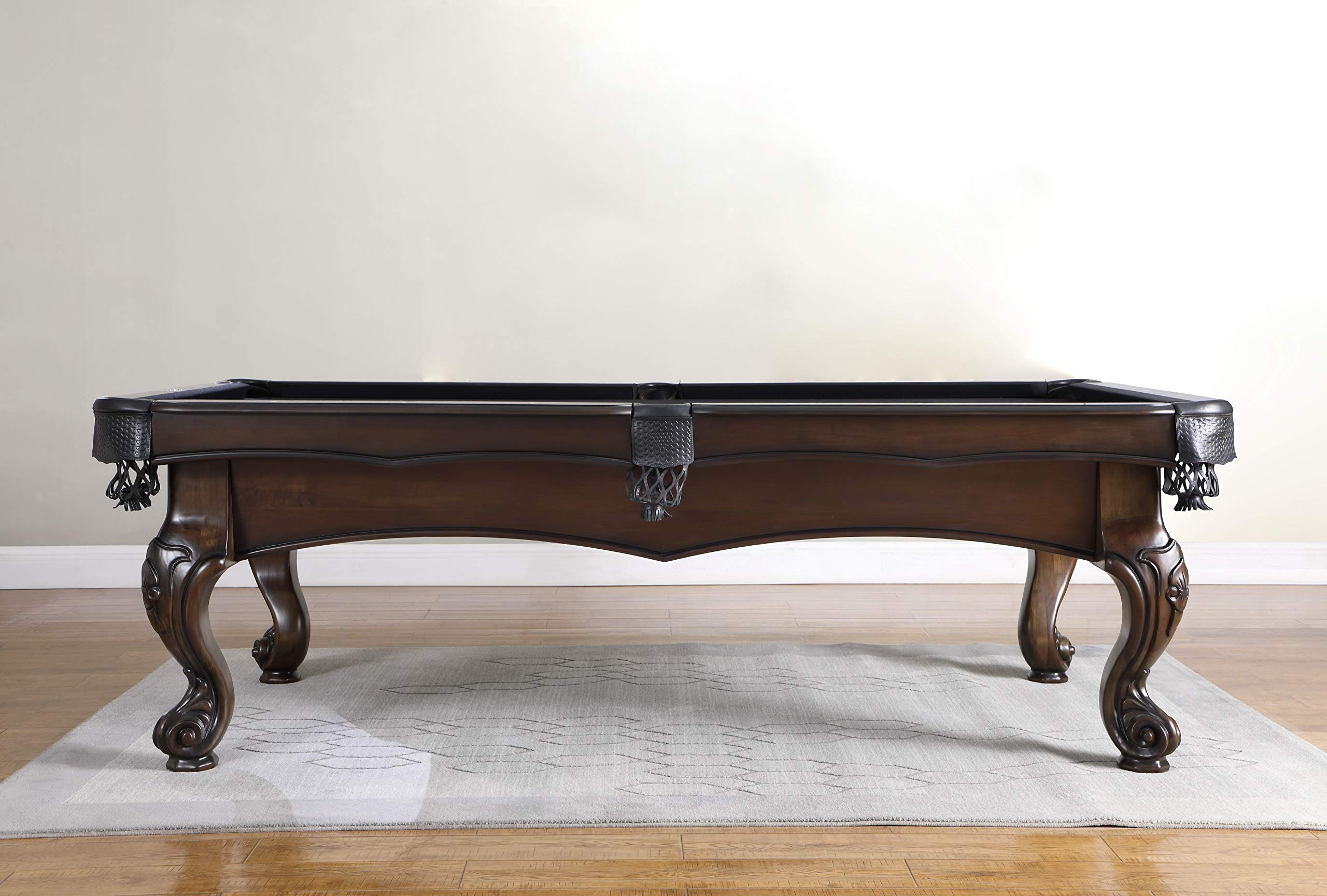8' Slate Pool Table with Hardwood Frame