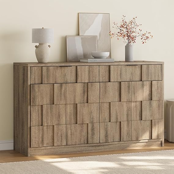 61" Sideboard Buffet Cabinet with Storage